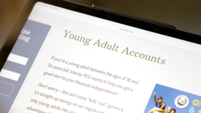 Interior FCU Young Adult&nbsp;Account